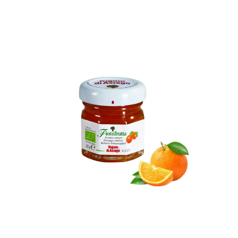 MERMELADA ECOLÓGICA DE NARANJA AMARGA MINI 25gr