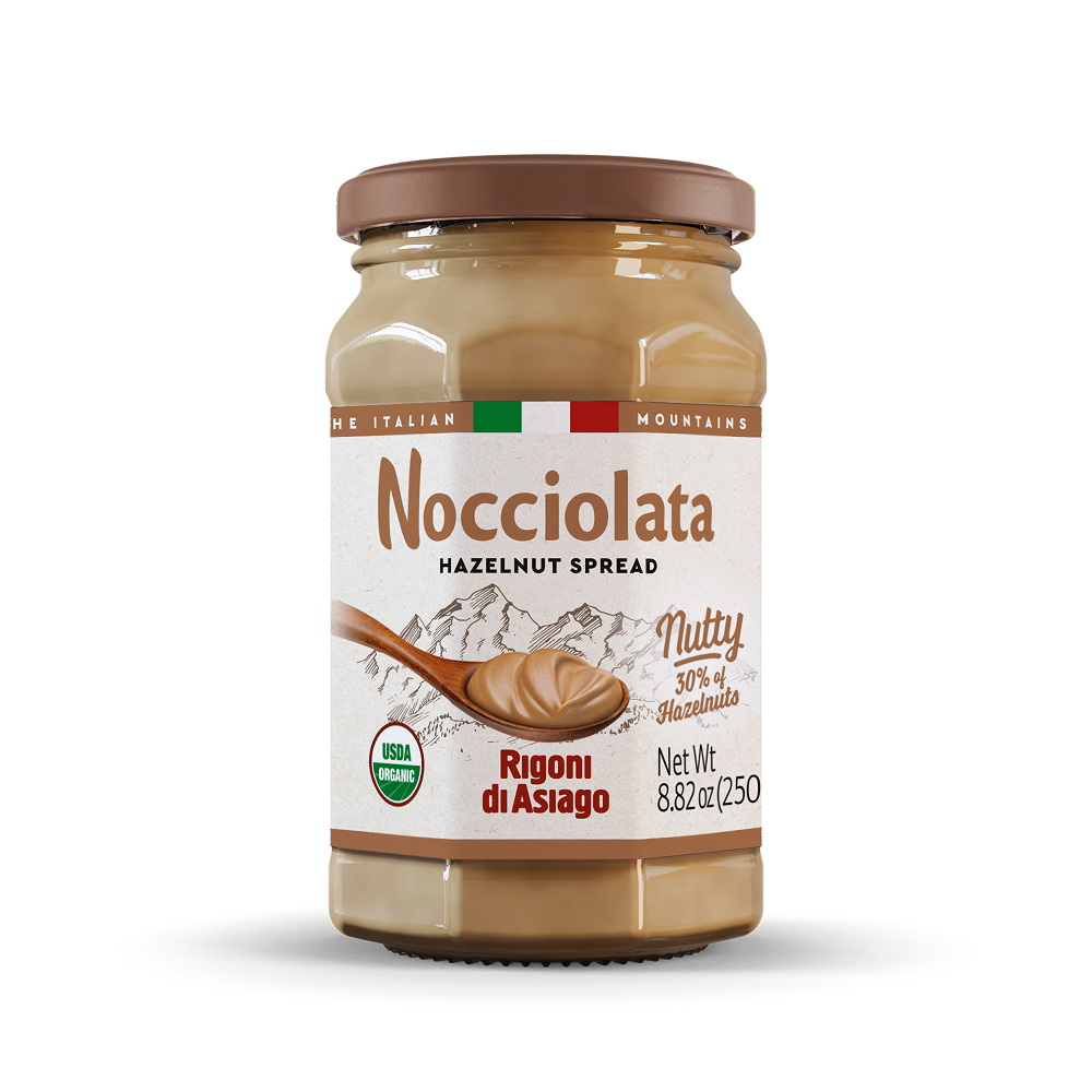 CREMA ECOLÓGICA DE AVELLANA NUTTY SIN LACTOSA 250gr