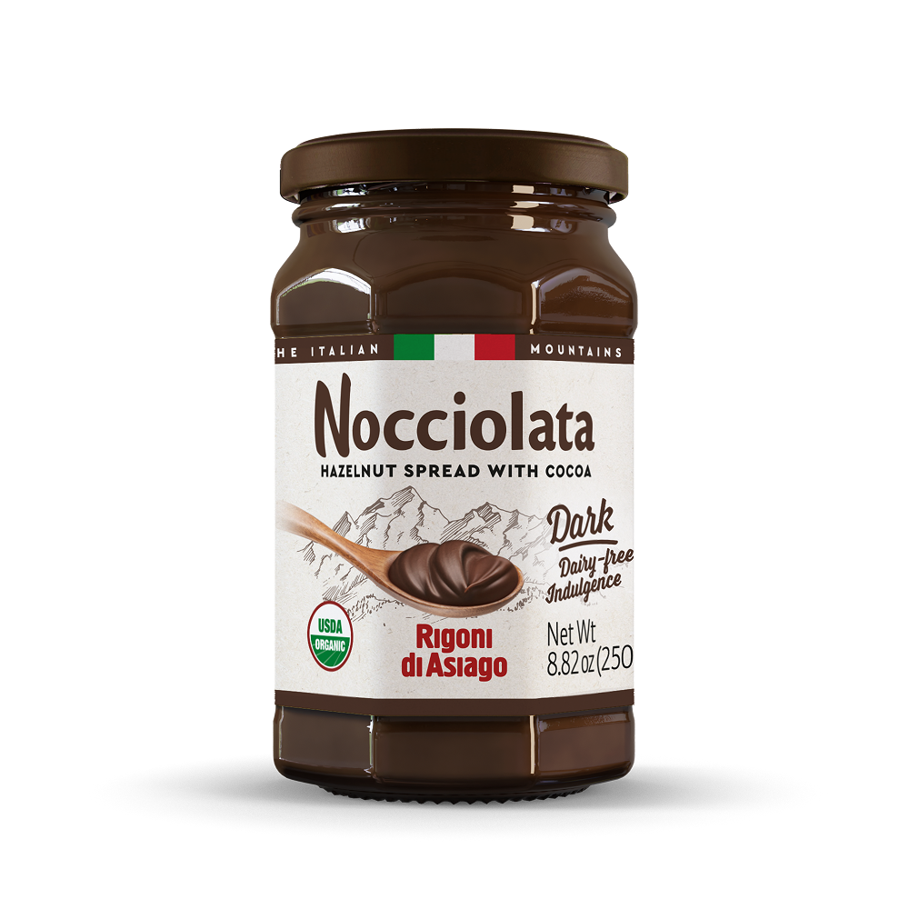 CREMA ECOLÓGICA DE CACAO Y AVELLANA DARK SIN LACTOSA 800gr