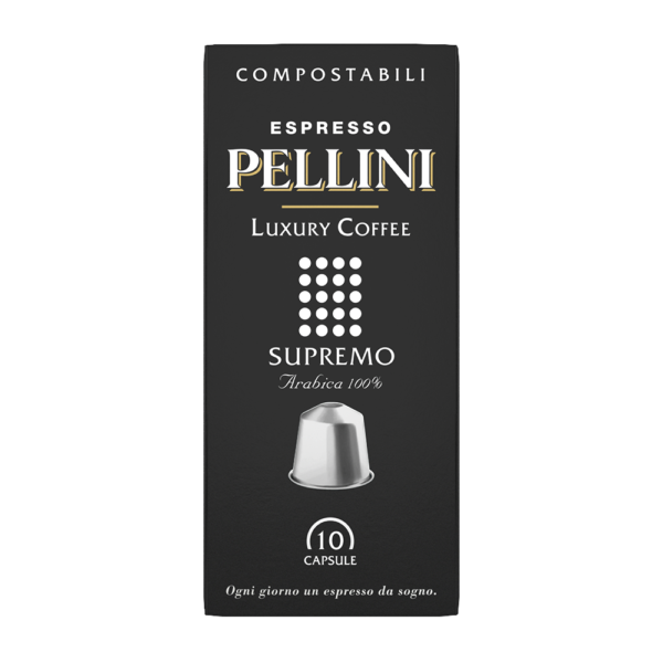CAFE SUPREMO PELLINI 10 UND/PAQ