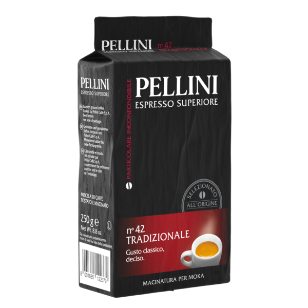 CAFE MOLIDO TRADIZIONALE PELLINI No. 42 250 GR
