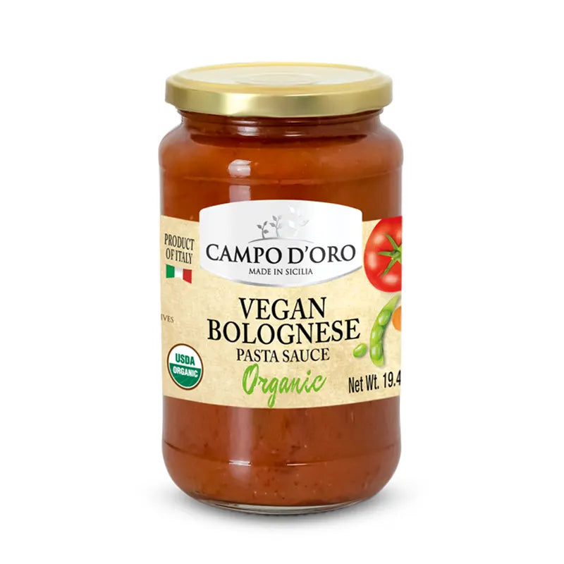 RAGÚ VEGANO ORGÁNICO CON SOJA