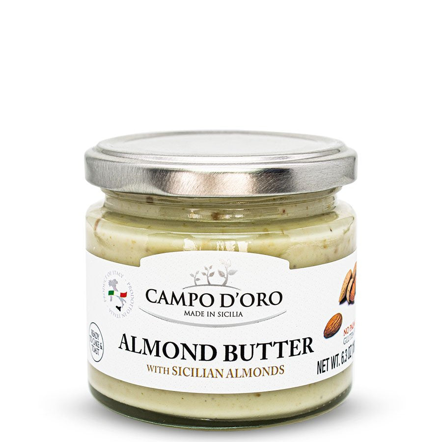 MANTEQUILLA DE ALMENDRAS CON ALMENDRAS SICILIANA