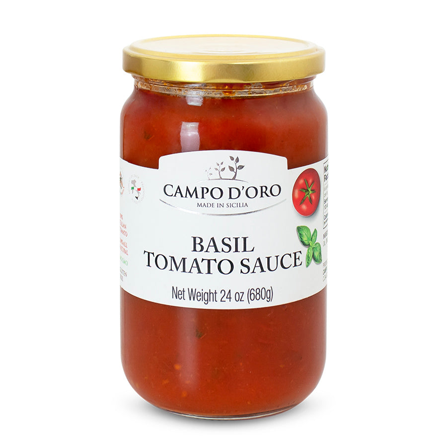 SALSA DE TOMATE CON ALBAHACA