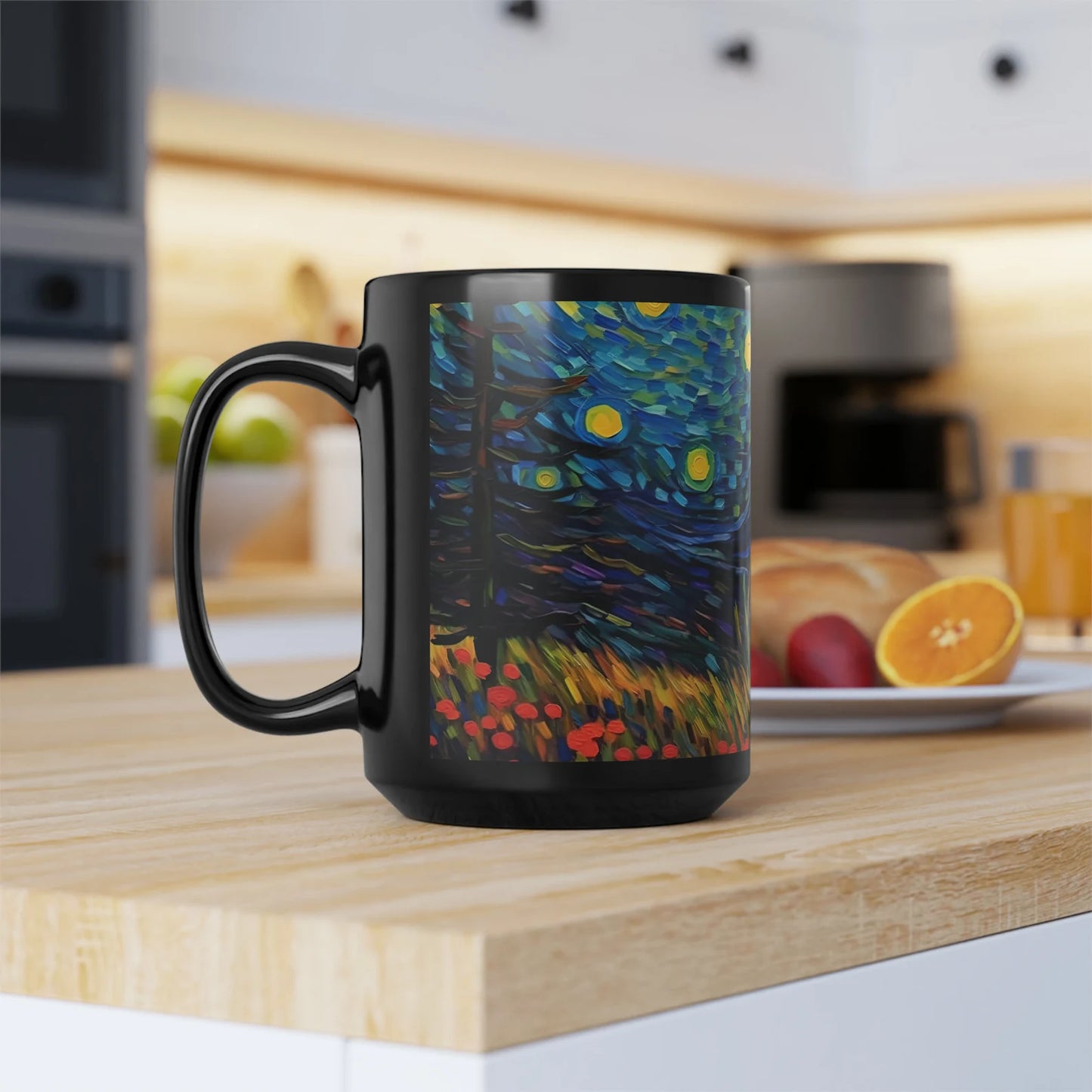 Taza de café Pug pintura