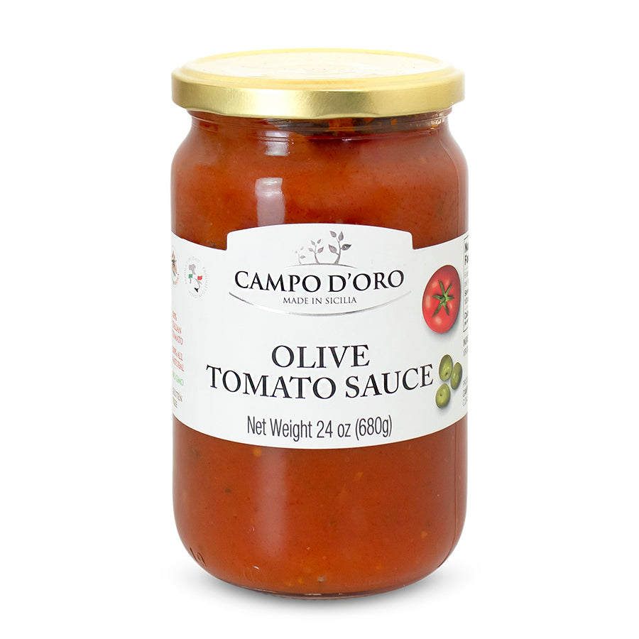 SALSA DE TOMATE CON ACEITUNAS