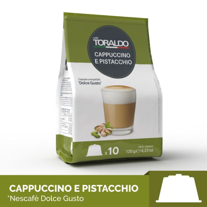 Cápsulas compatibles con Nescafè Dolce Gusto* - Pistacho