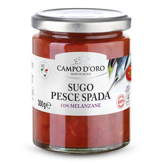 SALSA DE TOMATE CON PEZ ESPADA