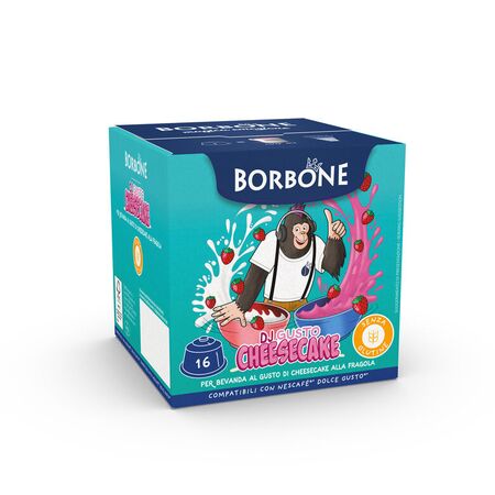 CAFFE BORBONE CÁPSULAS DJ CHESECAKE
