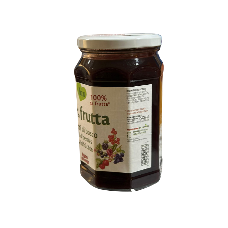 MERMELADA ECOLÓGICA DE FRESA Y FRESA SILVESTRE 800gr