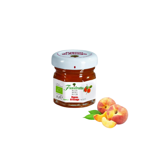 MERMELADA ECOLÓGICA DE MELOCOTÓN MINI 25gr