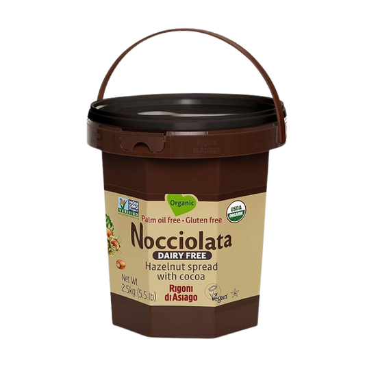 CREMA ECOLÓGICA DE CACAO Y AVELLANA DARK SIN LACTOSA 2500gr