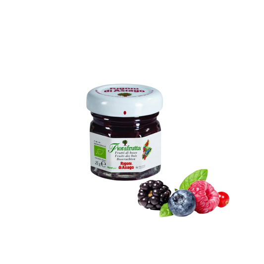 MERMELADA ECOLÓGICA DE FRUTAS SILVESTRES MINI 25gr