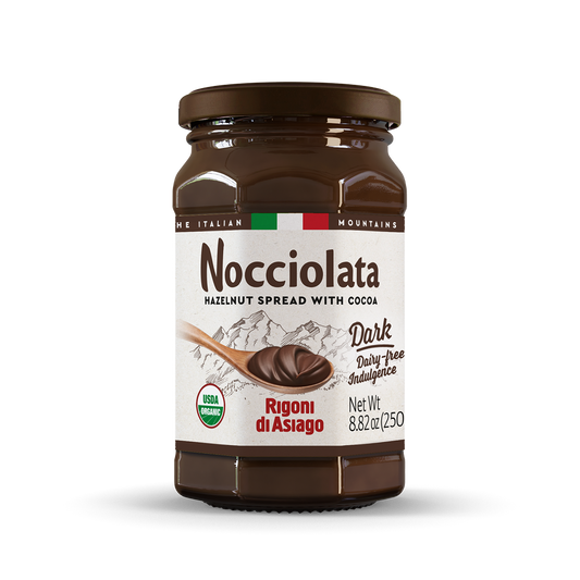 CREMA ECOLÓGICA DE CACAO Y AVELLANA DARK SIN LACTOSA 800gr