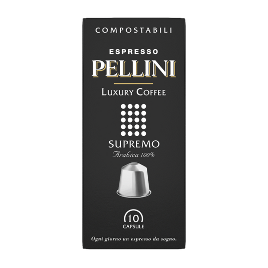 CAFE SUPREMO PELLINI 10 UND/PAQ