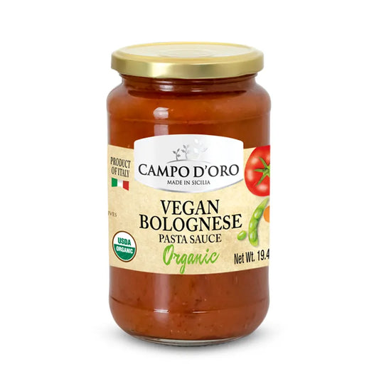 RAGÚ VEGANO ORGÁNICO CON SOJA