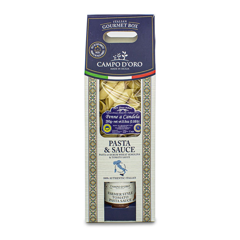 CAJA GOURMET – PASTA Y SALSA CLÁSICA