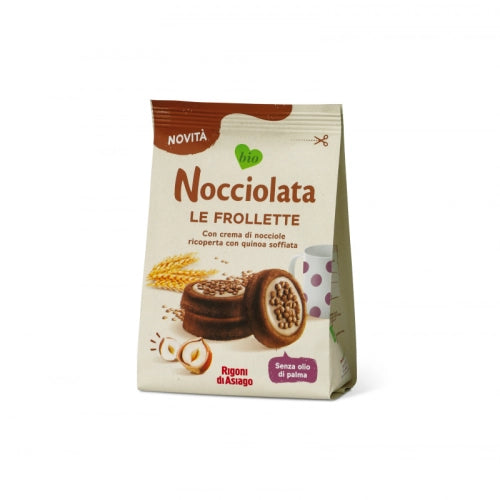 Galletas de mantequilla con avellanas blancas