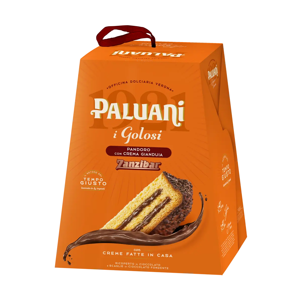 Pandoro Gianduia Crema Zanzíbar 750gr