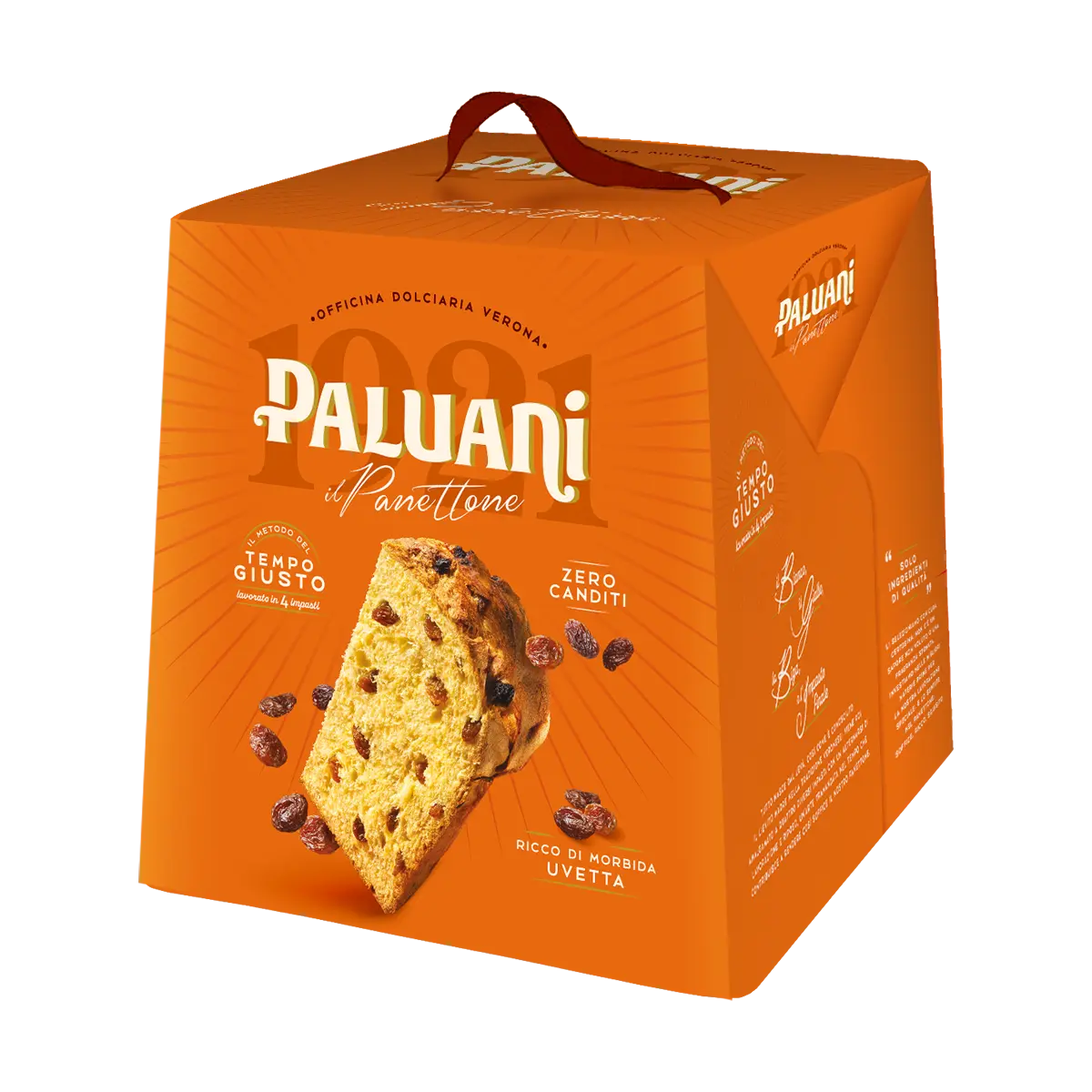 Panettone sin fruta confitada